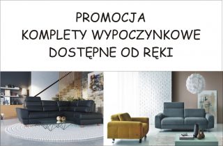  PROMOCJA - Komplety wypoczynkowe dostępne od ręki!